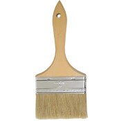Pipeknife Economic Solvent Resistant Chip Brush 4" Heavy Duty